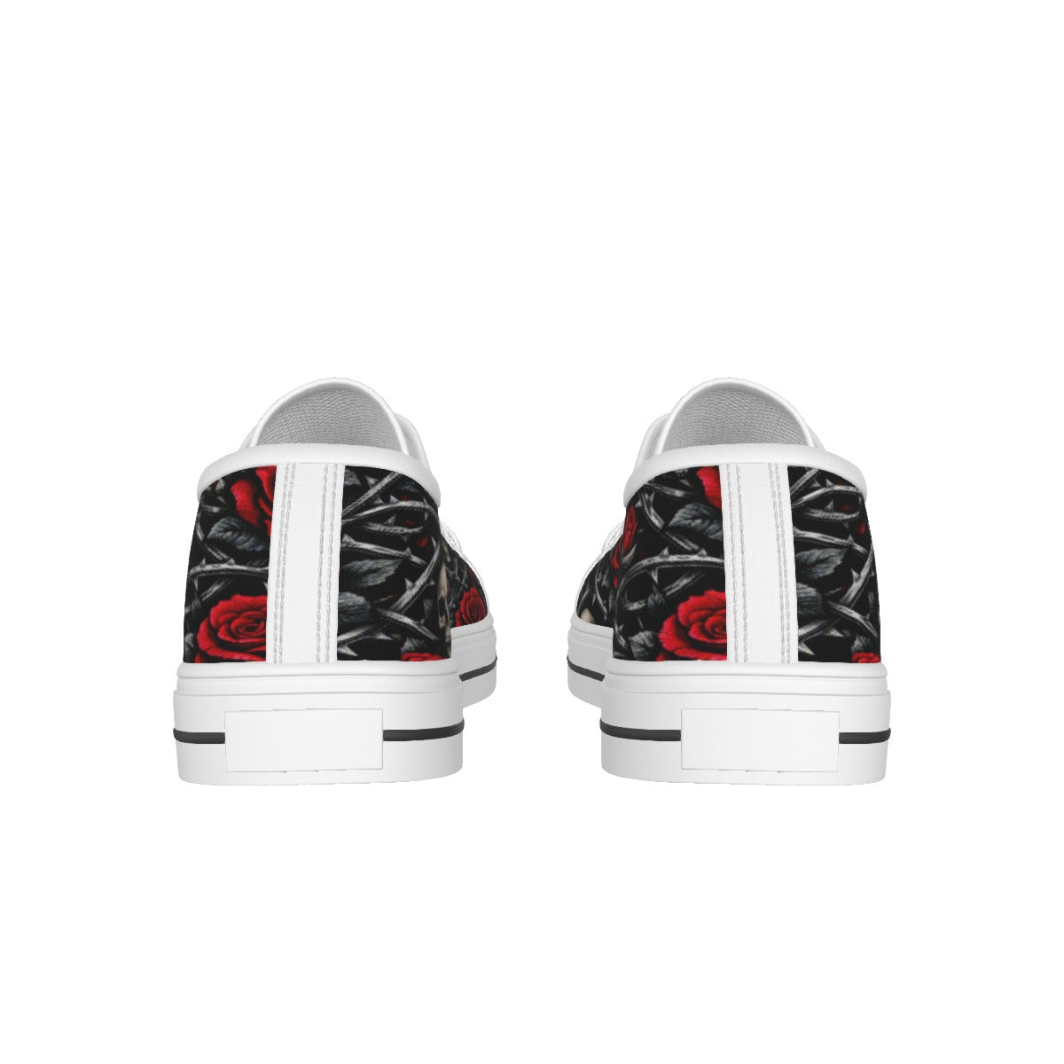 Savage Rose Canvas Shoes